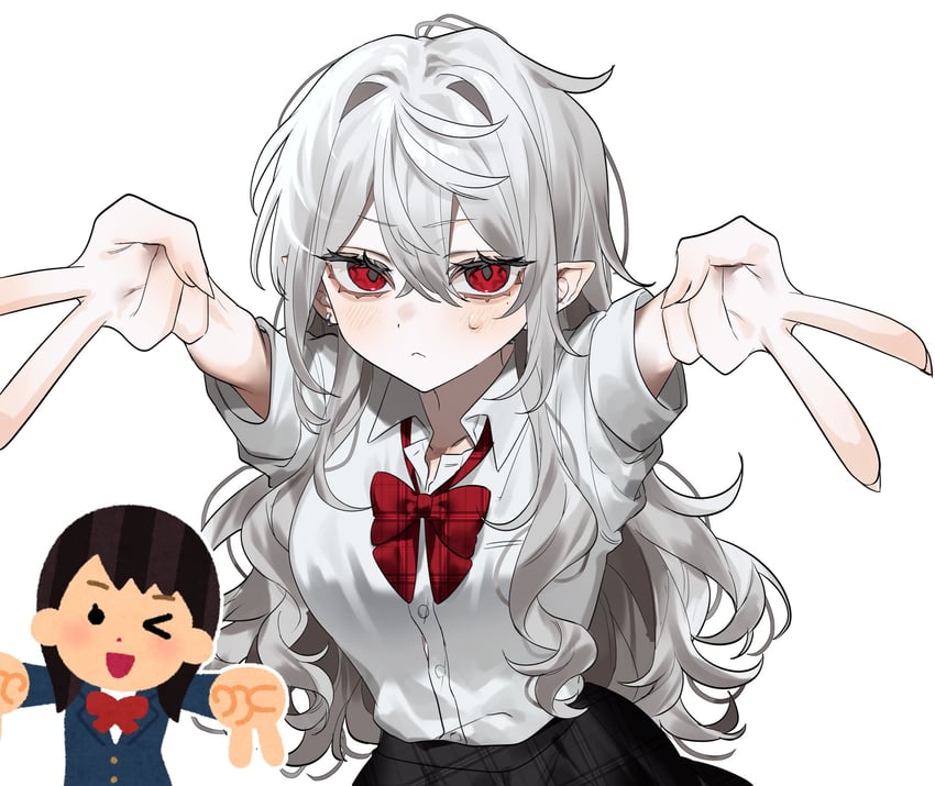 kuzuha and sanya (nijisanji and 1 more) drawn by hijisk