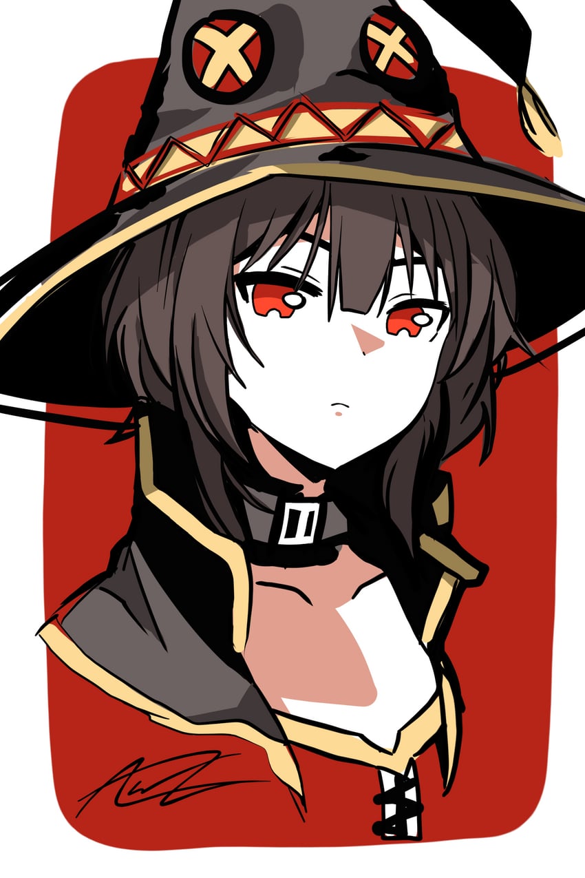 megumin (kono subarashii sekai ni shukufuku wo!) drawn by awz_(a-w-z)