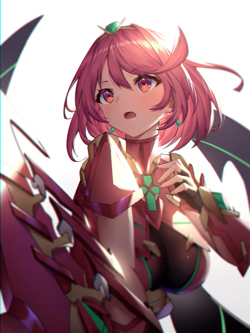 pyra (xenoblade chronicles and 1 more) drawn by roi_(liu_tian)