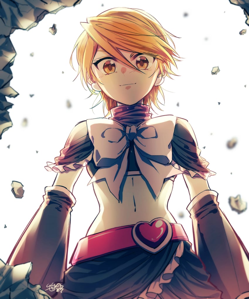 misumi nagisa and cure black (precure and 1 more) drawn by sasano-01