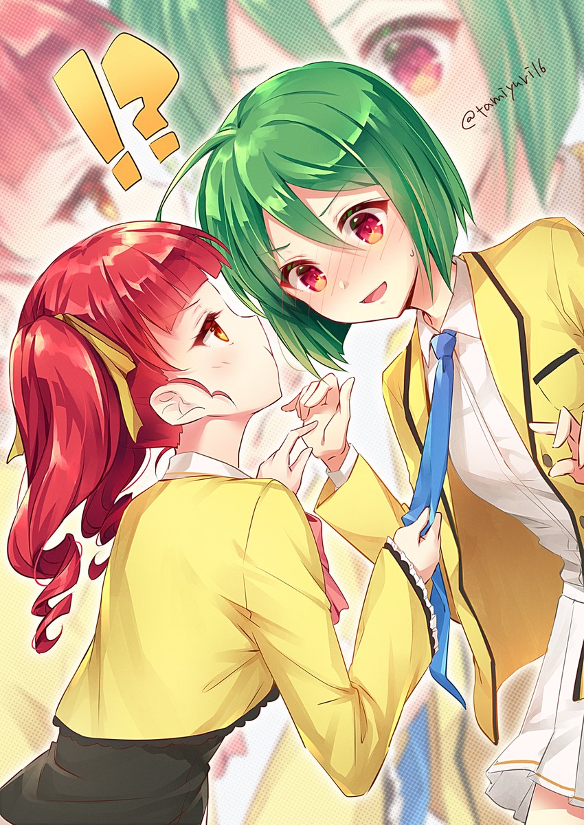 akagi anna and midorikawa sara (pretty series and 1 more) drawn by natami_(sukeham)