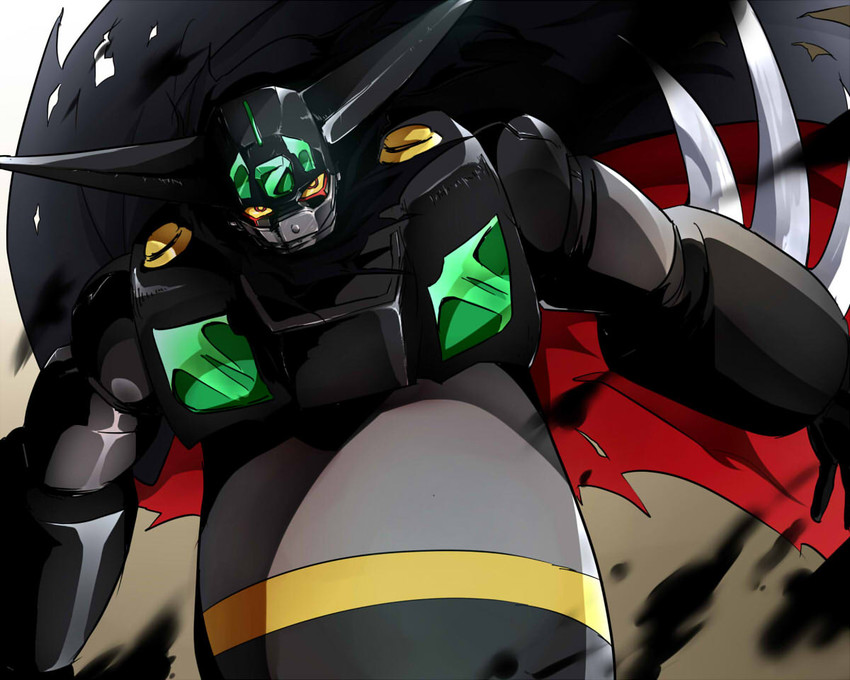 black getter (getter robo and 1 more) drawn by mogi_yasunobu