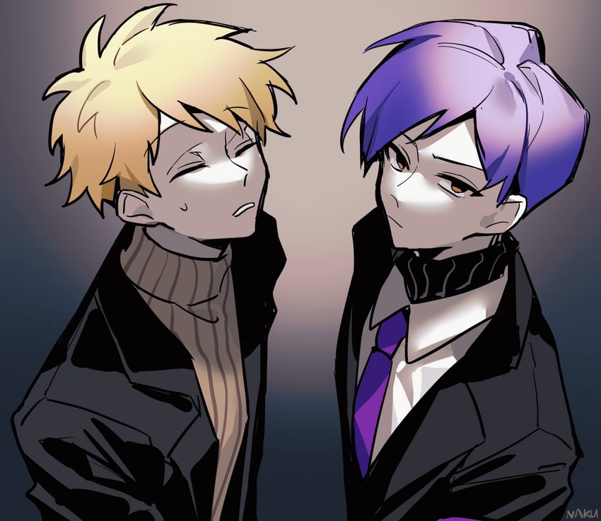atou haruki and yesod (project moon and 2 more) drawn by naku_(naku999ziye)