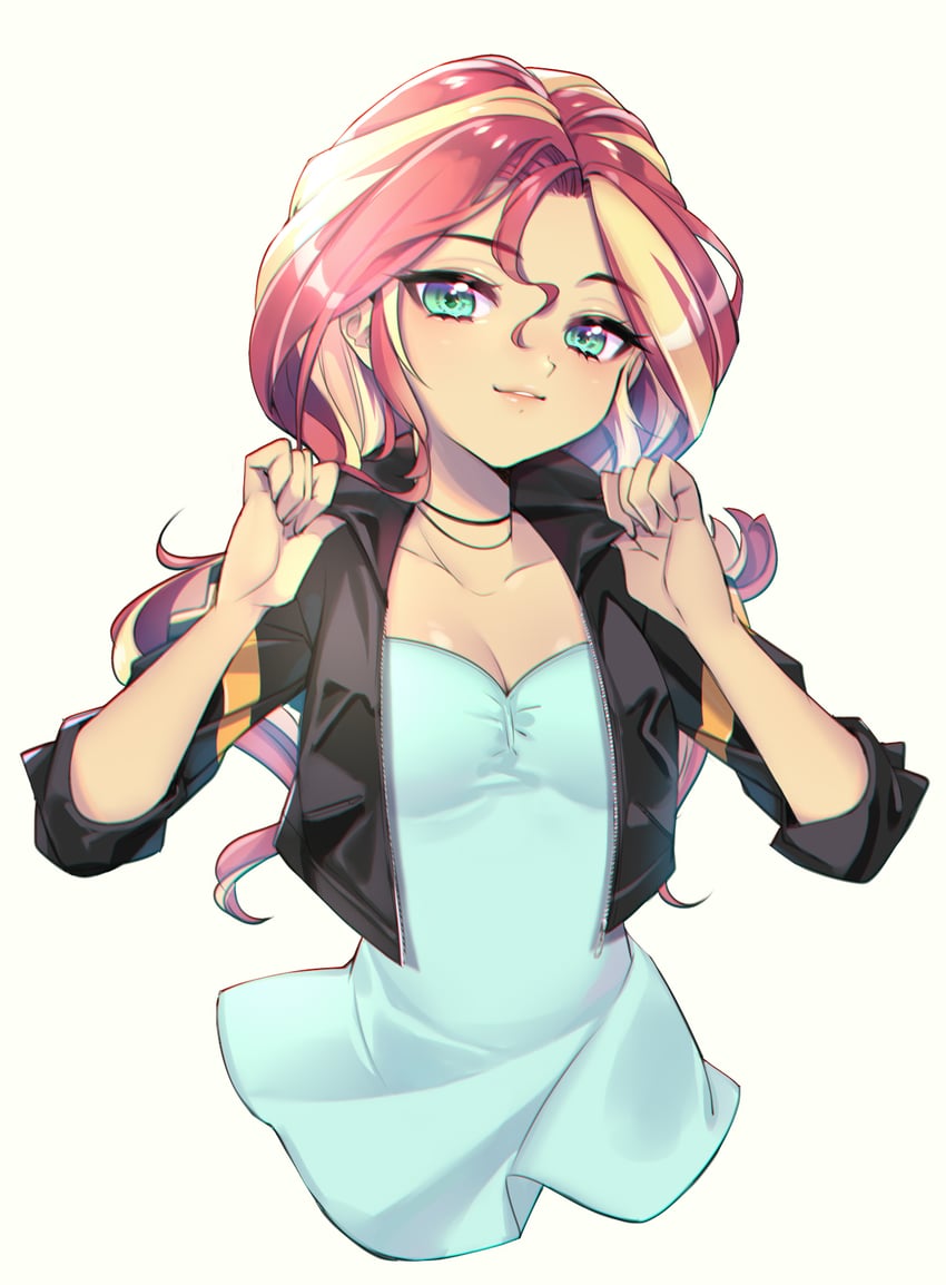 sunset shimmer (my little pony and 2 more) drawn by wikumi