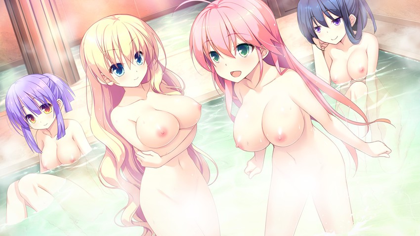 azumaya ruruka, saionji kei, minamihori asuna, and houjou touri (kimi to boku to no kishi no hibi: rakuen no chevalier) drawn by ozawa_akifumi