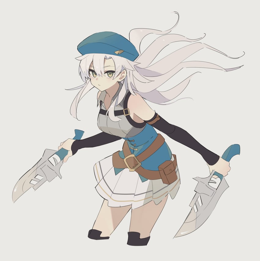 fie claussell (eiyuu densetsu and 2 more) drawn by george_man