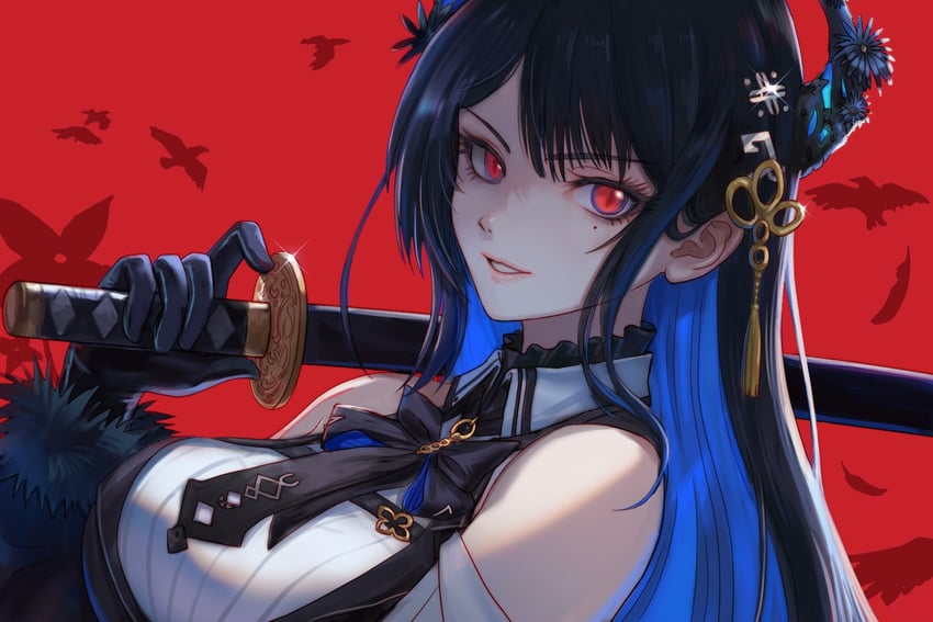 nerissa ravencroft (hololive and 1 more) drawn by otogikeny