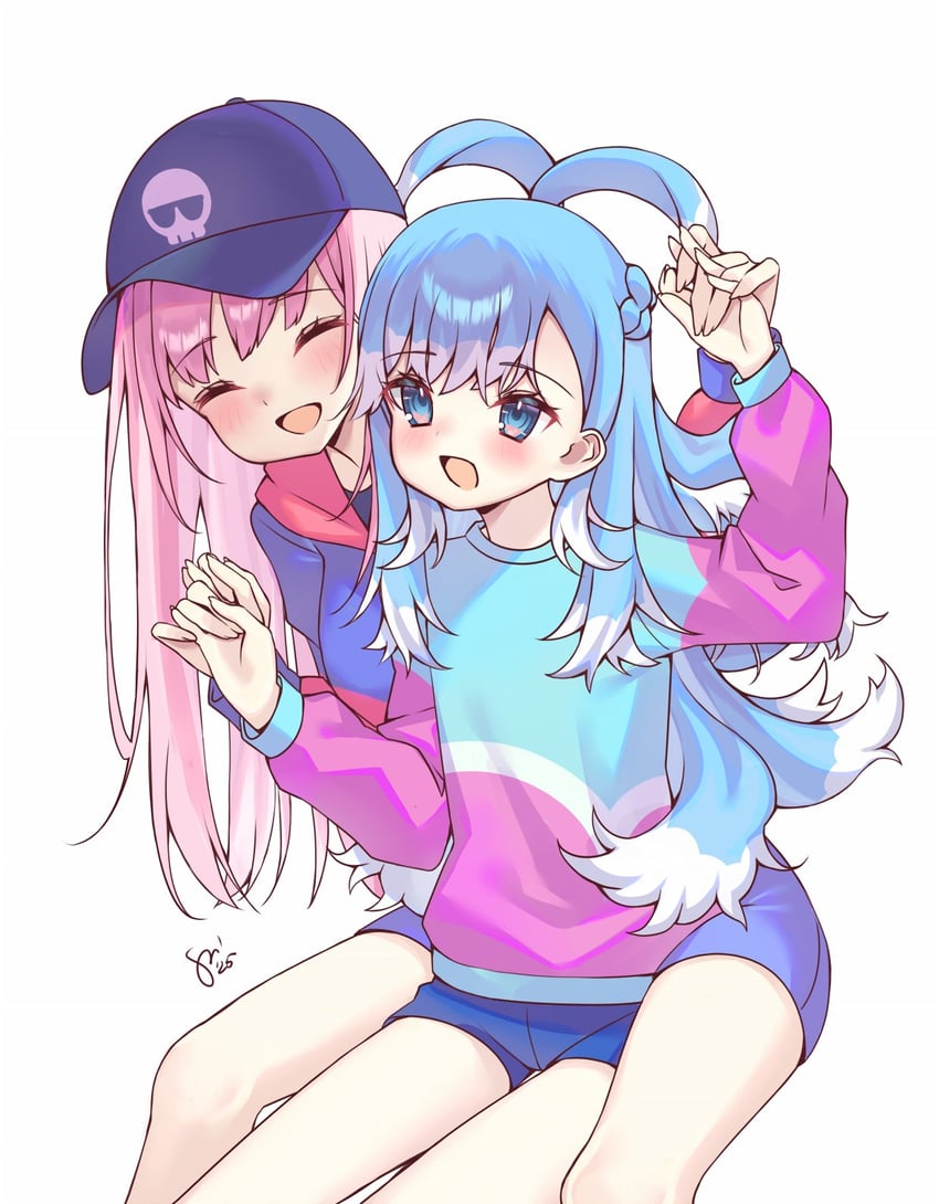 mori calliope and kobo kanaeru (hololive and 3 more) drawn by watashishi