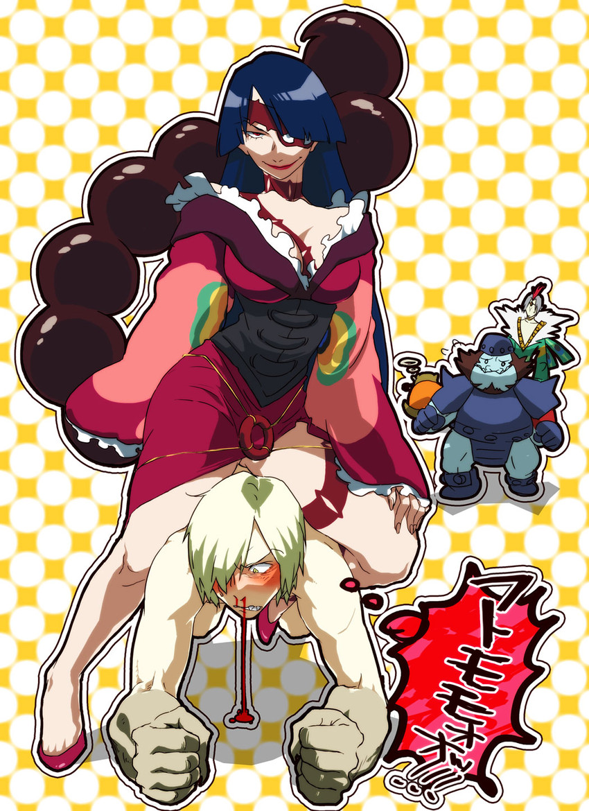 viral, adiane, thymilph, and cytomander (tengen toppa gurren lagann) drawn by yumiya