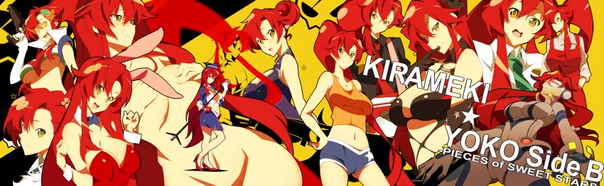 yoko littner (tengen toppa gurren lagann and 1 more) drawn by nanao_(mahaya)