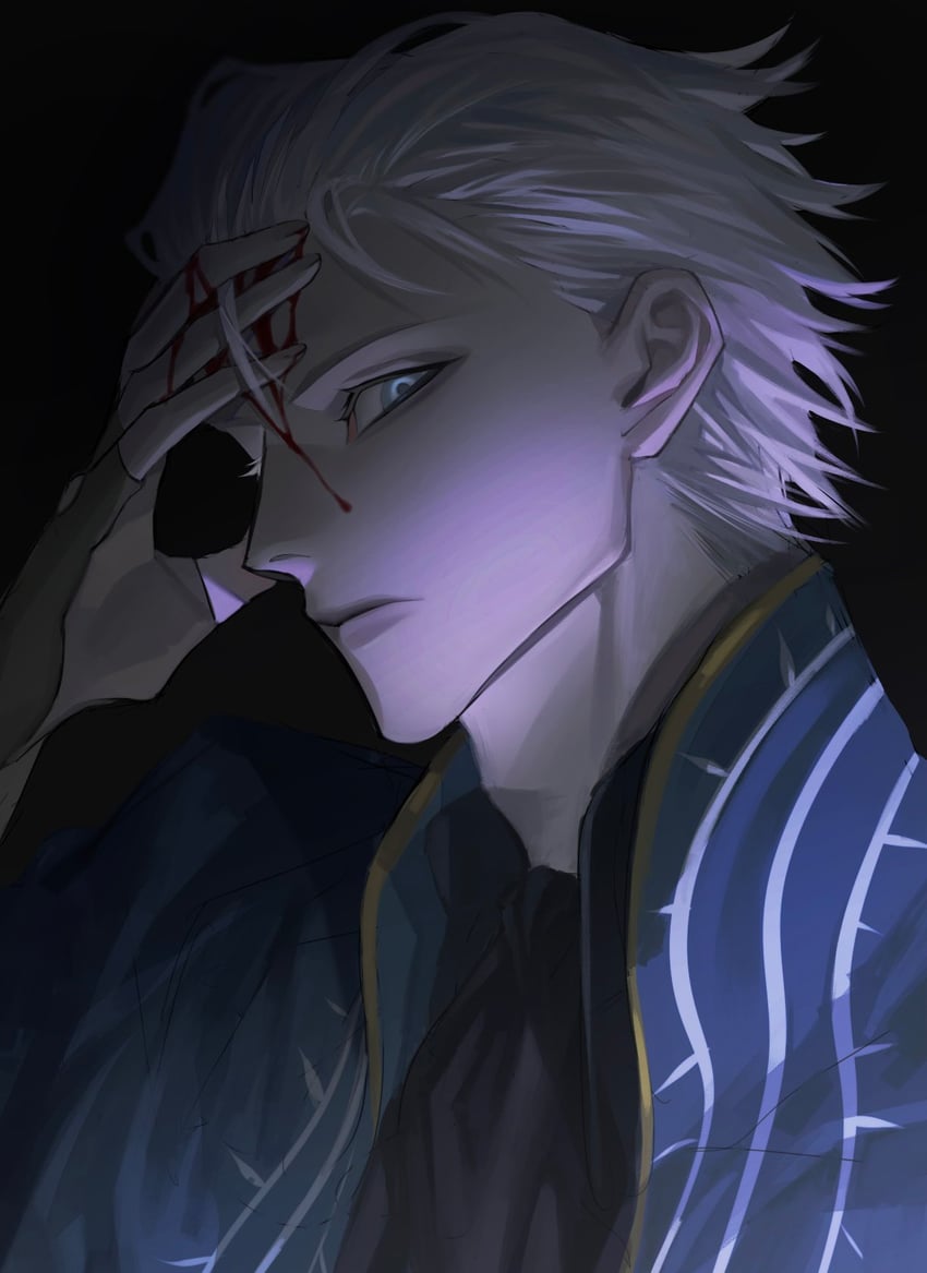 vergil (devil may cry and 1 more) drawn by chihaya_mori