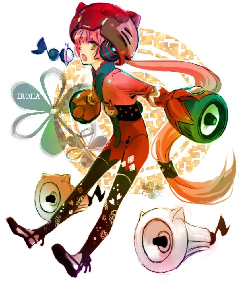 hello kitty and nekomura iroha (vocaloid and 2 more) drawn by tolute