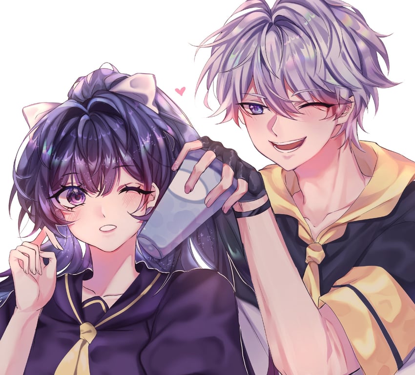 kevin kaslana and mei (honkai and 1 more) drawn by yun1923887