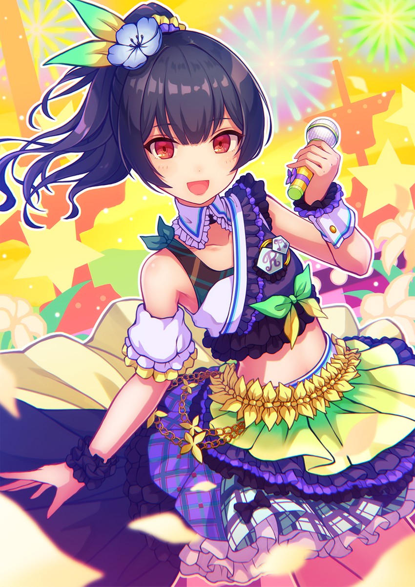 morino rinze (idolmaster and 1 more) drawn by poroze