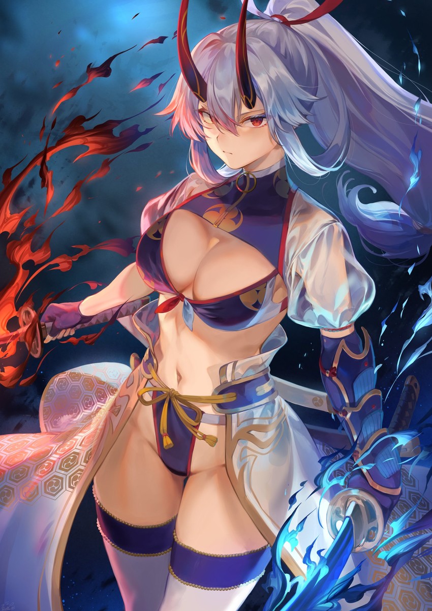tomoe gozen (fate and 1 more) drawn by mashutarou_(neko_no_oyashiro)