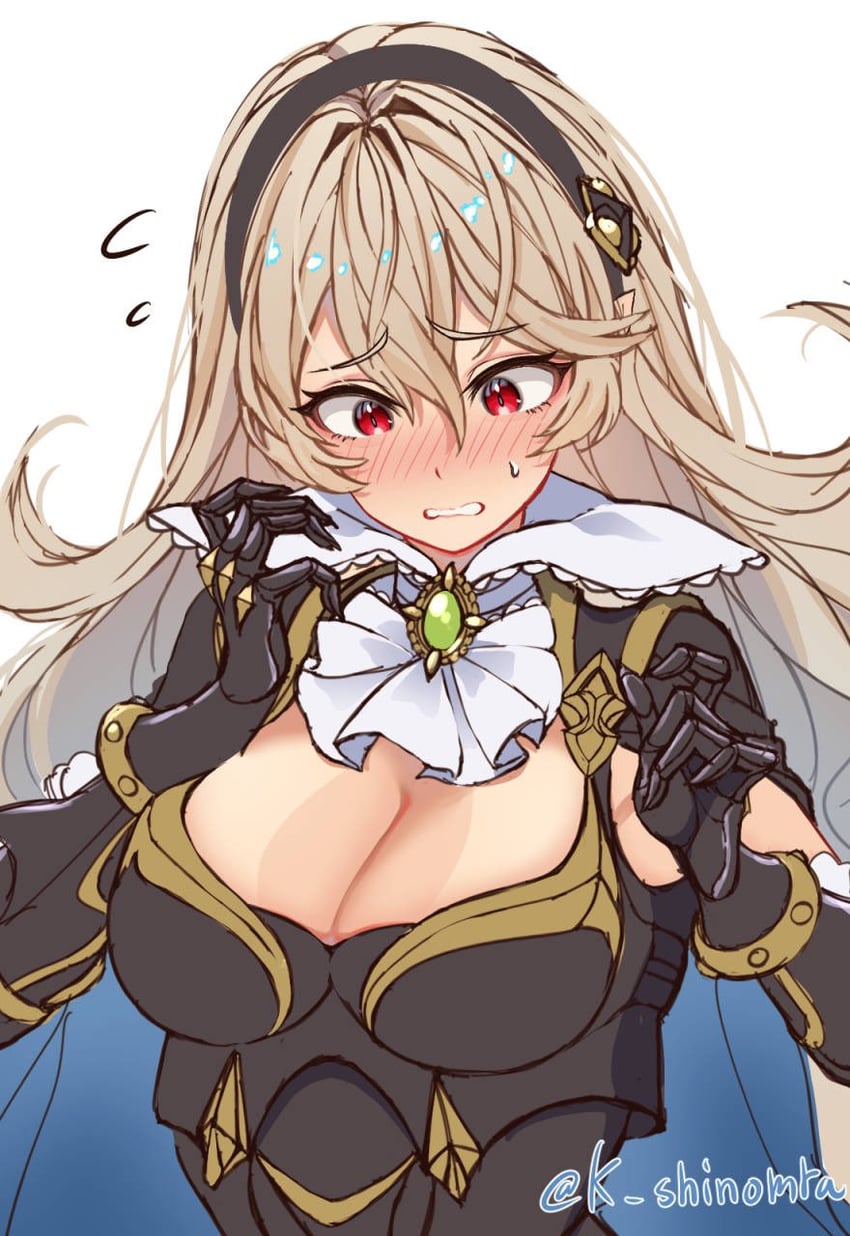 female corrin (fire emblem and 2 more) drawn by karashino