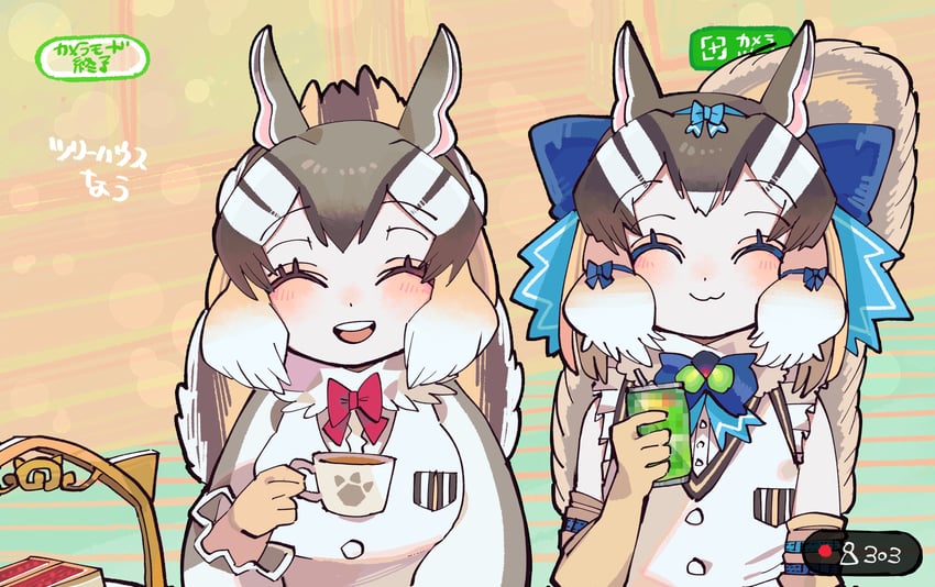 siberian chipmunk (kemono friends and 2 more) drawn by kanmoku-san
