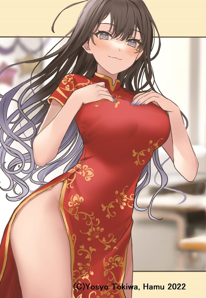 sasagawa ayano (youkya na kanojo ha kyorikan ga bugtteiru) drawn by hamu_(plot_sy)