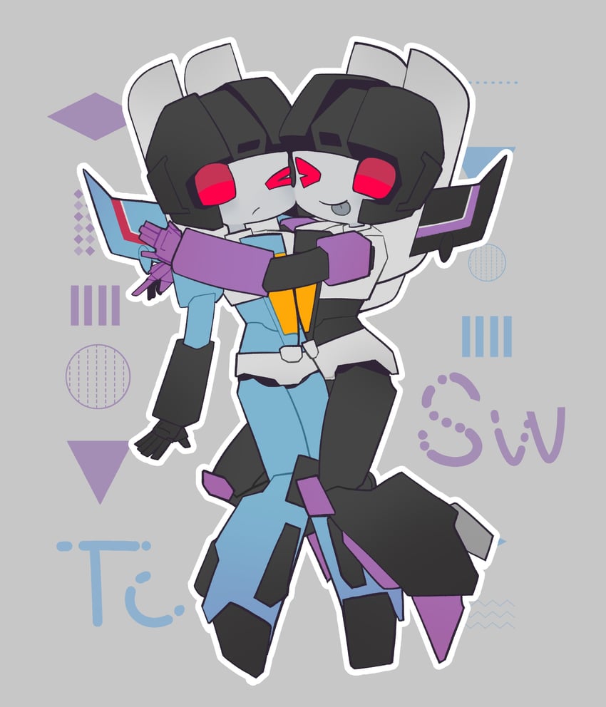 thundercracker and skywarp (transformers and 1 more) drawn by en_(envelus_tf)