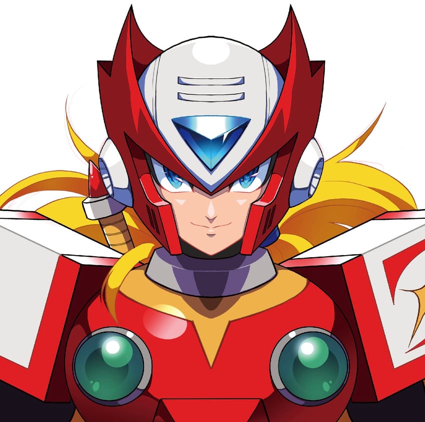 zero (mega man and 1 more) drawn by guutara