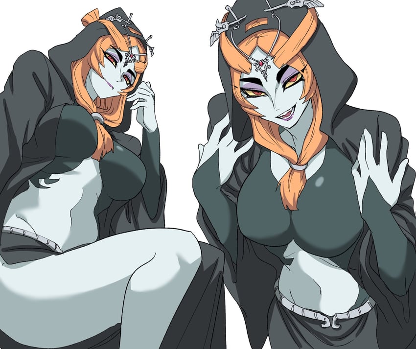 midna (the legend of zelda and 1 more) drawn by nasu_(ilo_a5)