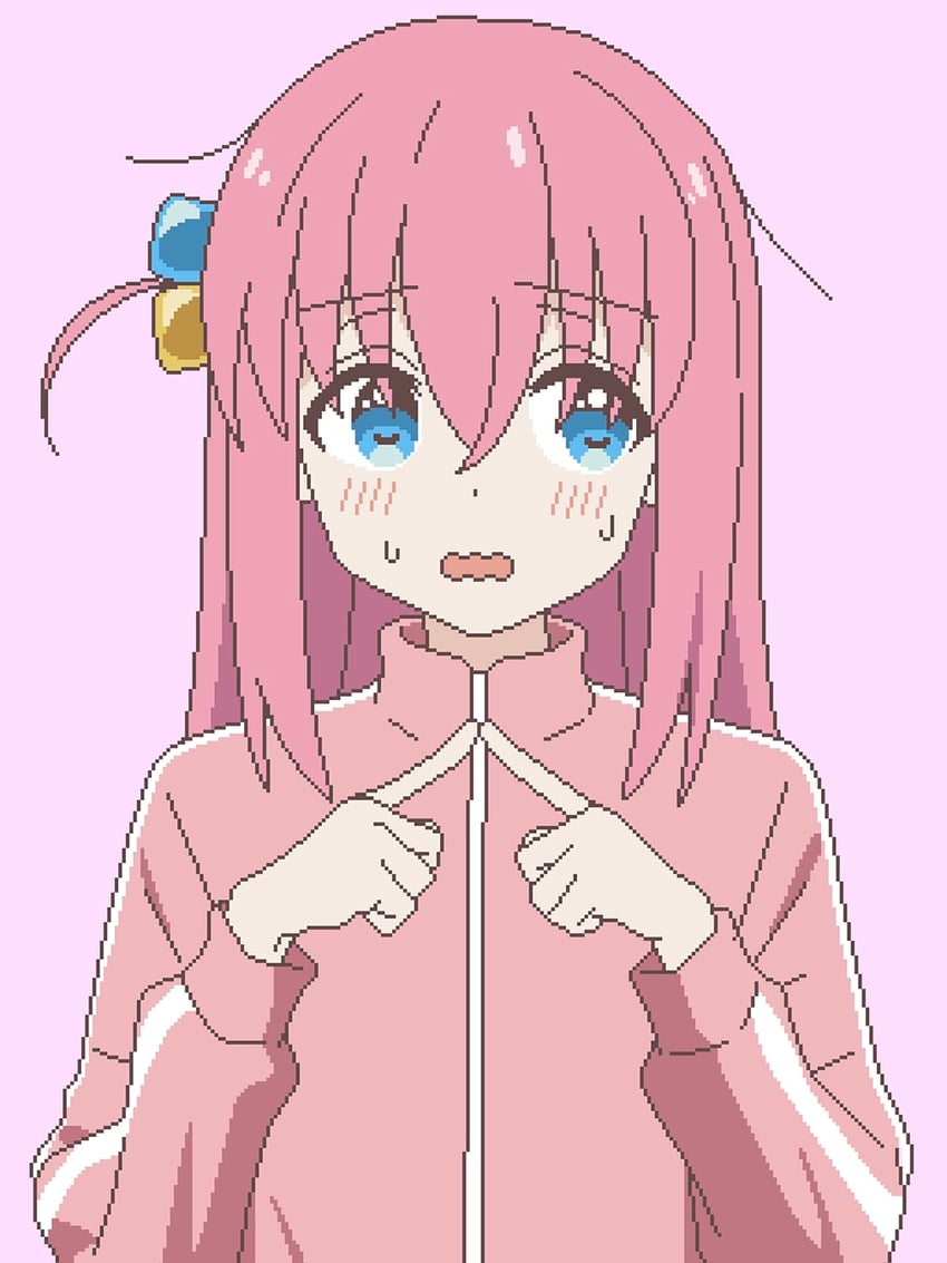 gotoh hitori (bocchi the rock!) drawn by yuru_kaze