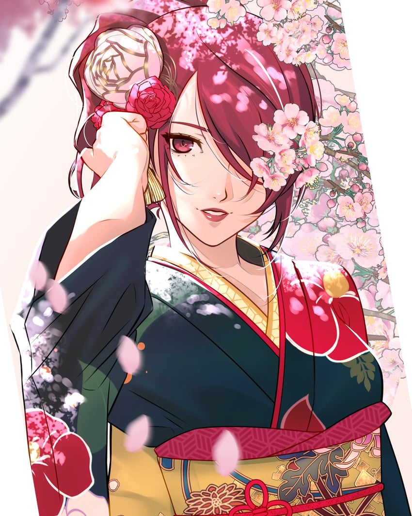 kirijou mitsuru (persona and 1 more) drawn by wanderstillart