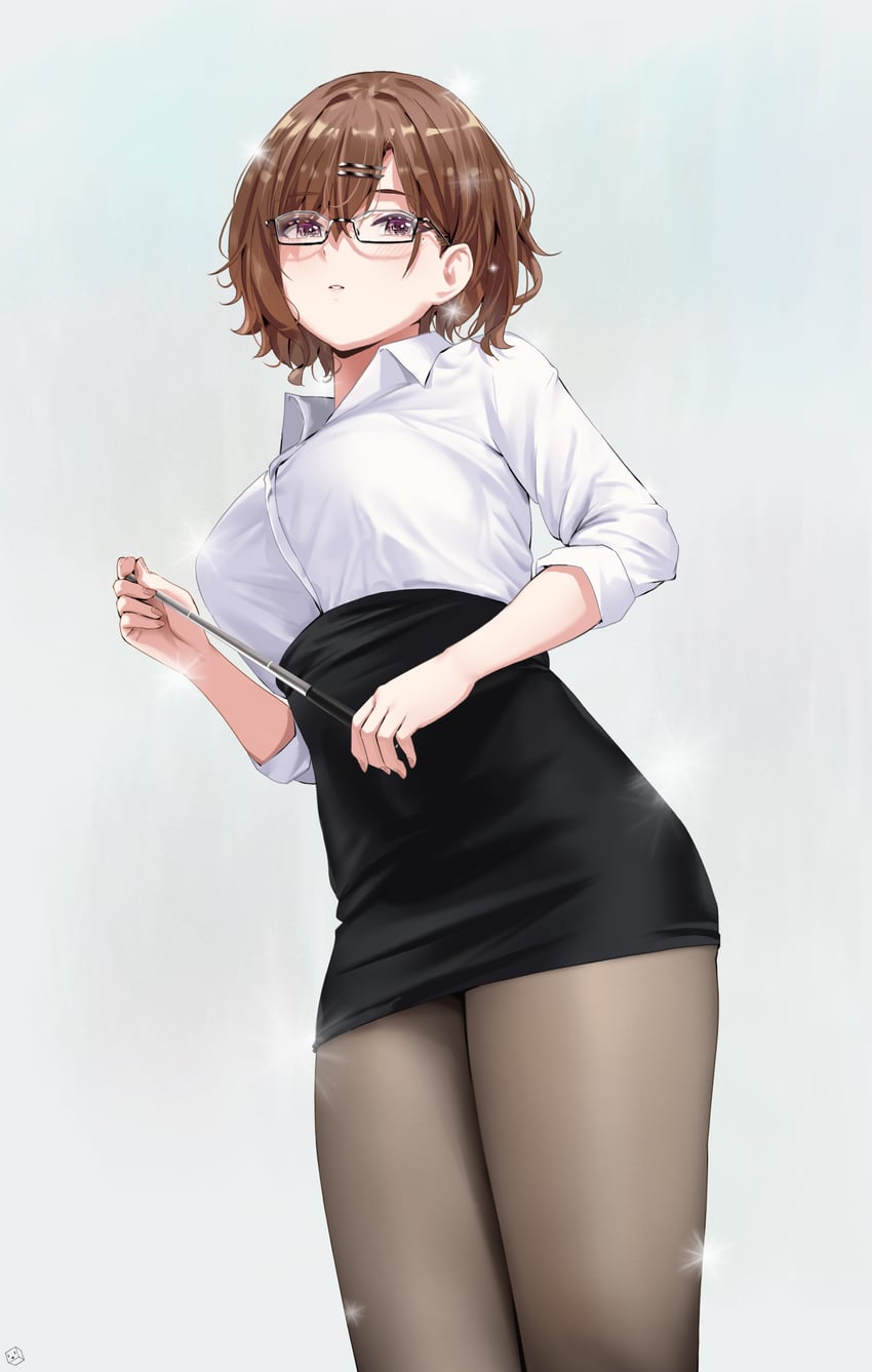 higuchi madoka (idolmaster and 1 more) drawn by kuuhaku_(pskf2372)