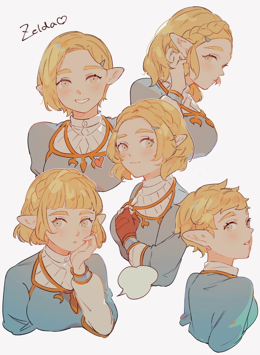 princess zelda (the legend of zelda and 1 more) drawn by ten_1397xx