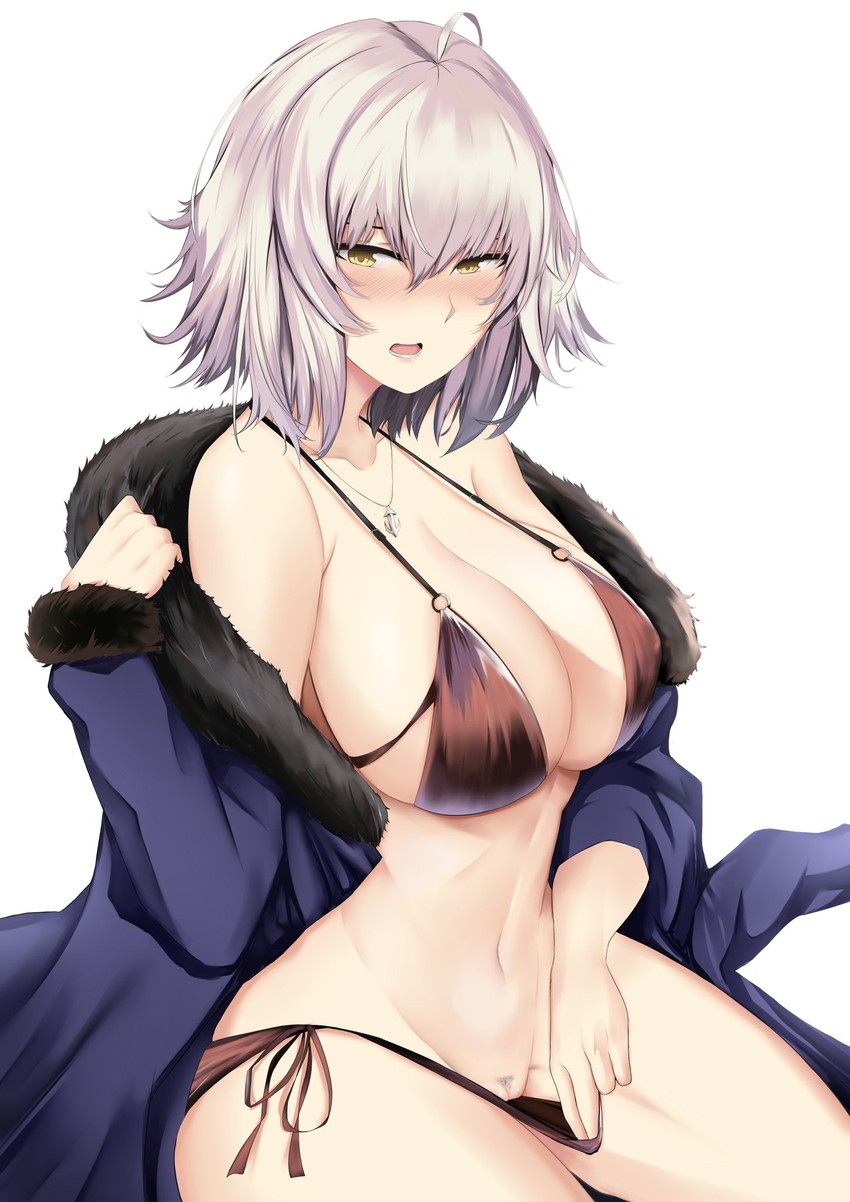 jeanne d'arc alter (fate and 1 more) drawn by deroo