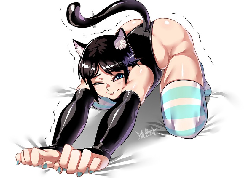 ryuusei's short-haired girl (original) drawn by ryuusei_(mark_ii)