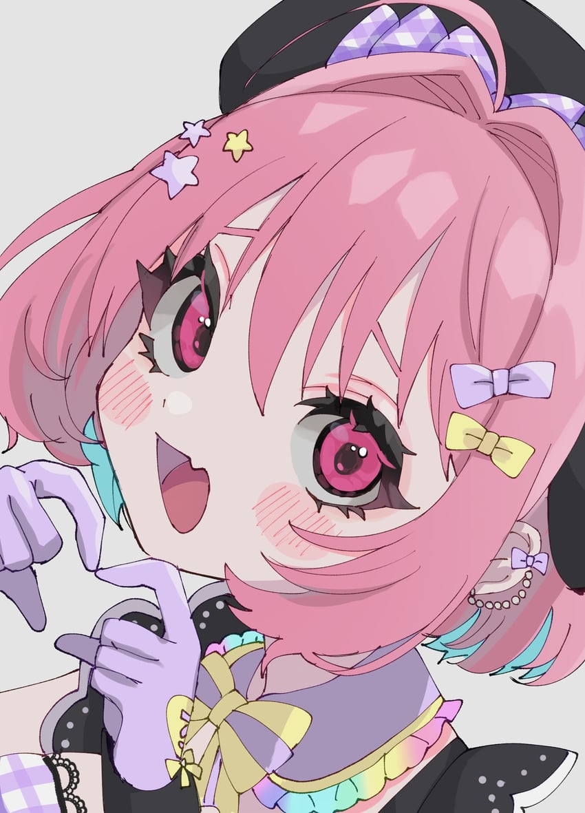 yumemi riamu (idolmaster and 2 more) drawn by sukoyaka_(100hituzi)