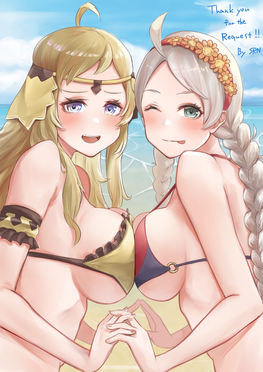 nina and ophelia (fire emblem and 2 more) drawn by srn_ana