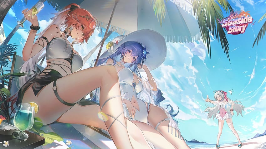 changli, carlotta, and cantarella (wuthering waves) drawn by hisiya_(wldn1112)