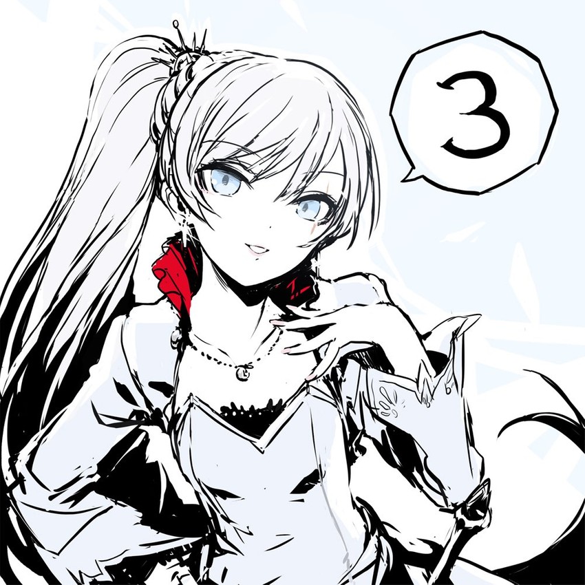 weiss schnee (blazblue and 3 more) drawn by higuchi_konomi