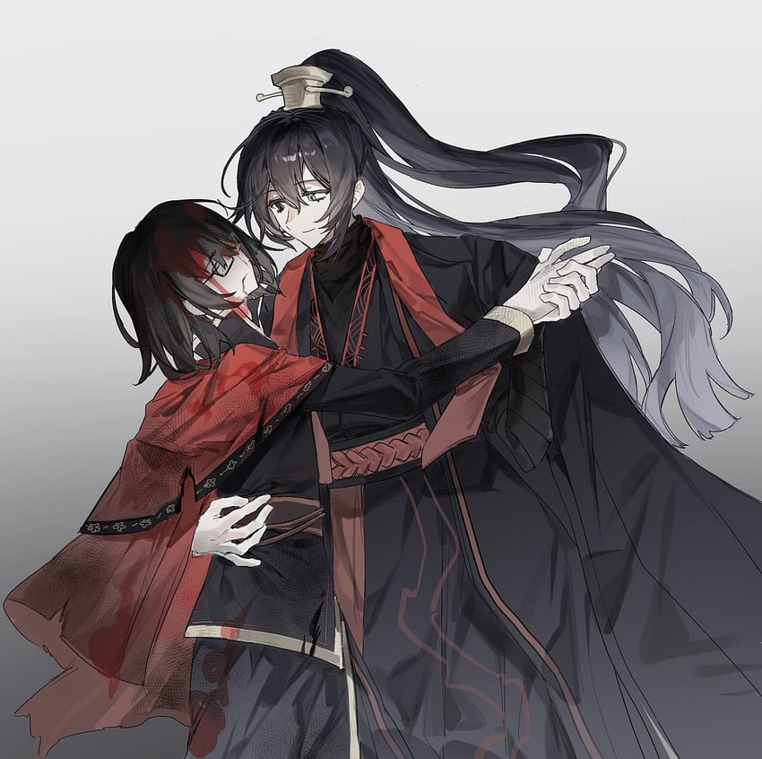 yi sang, hong lu, jia qiu, and wei (project moon and 1 more) drawn by bochishiraita