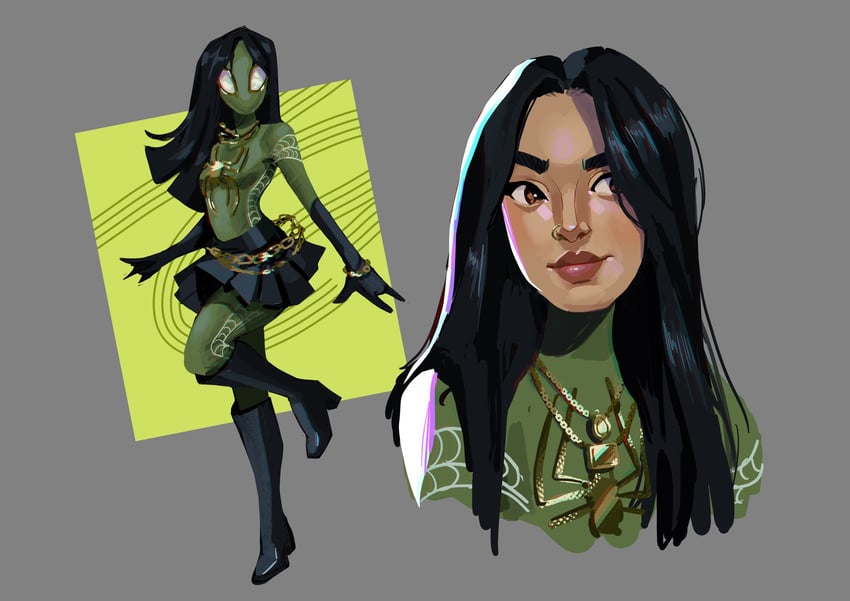 original and 2 more drawn by clarissa_herrera