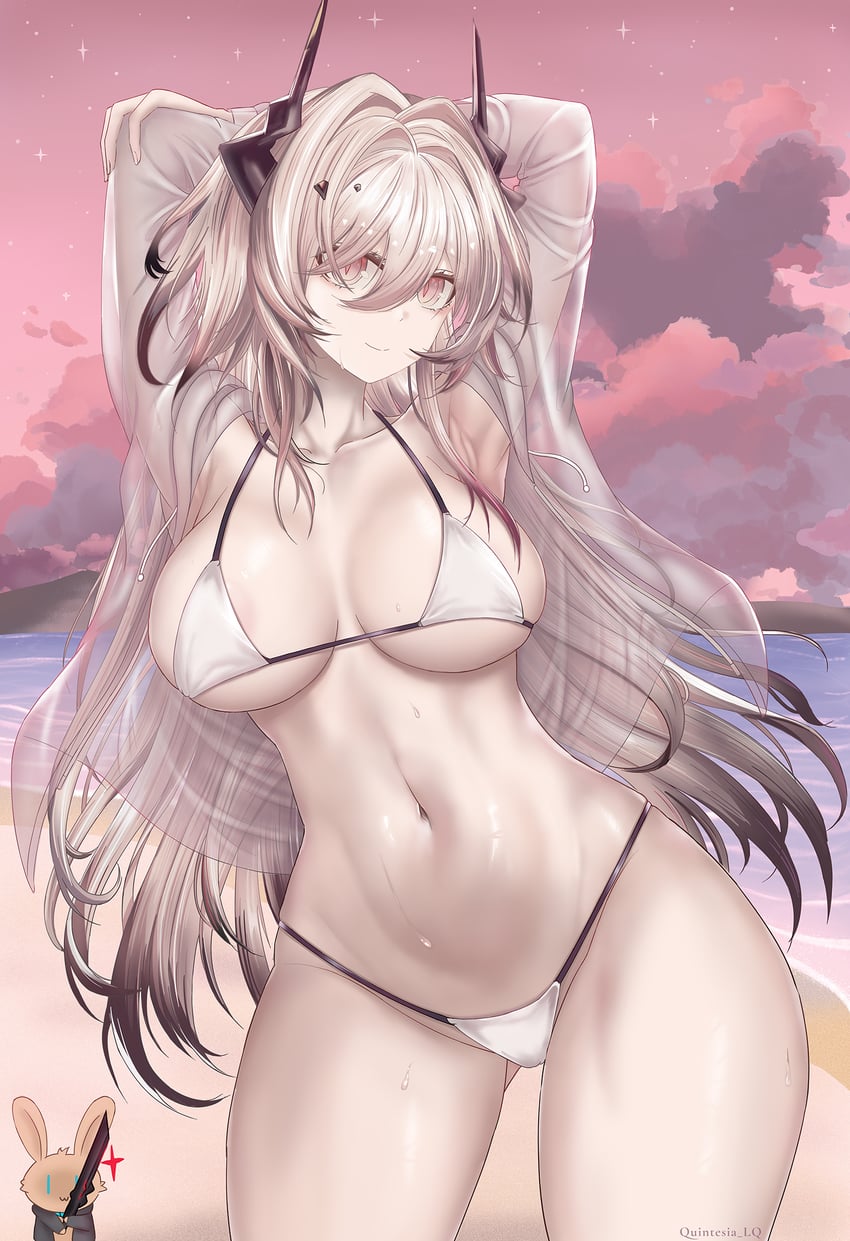 theresa (arknights) drawn by quintesia_lq