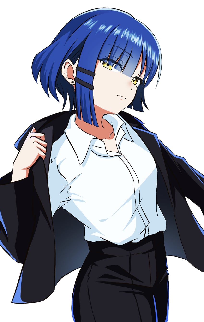 yamada ryo (bocchi the rock!) drawn by benjamin_(user_cajx4852)