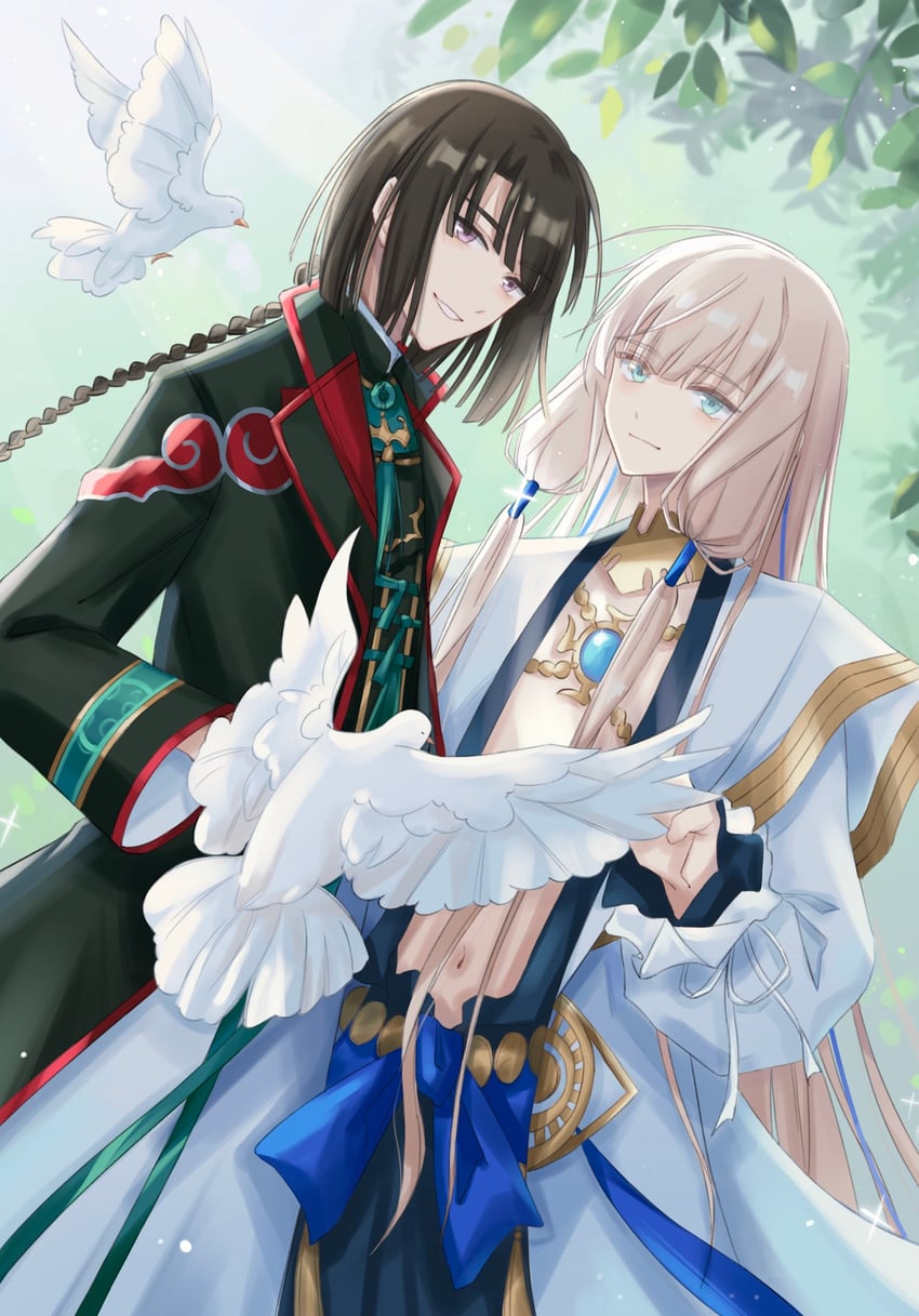 taigong wang and noah (fate and 2 more) drawn by zeyan_chelsea