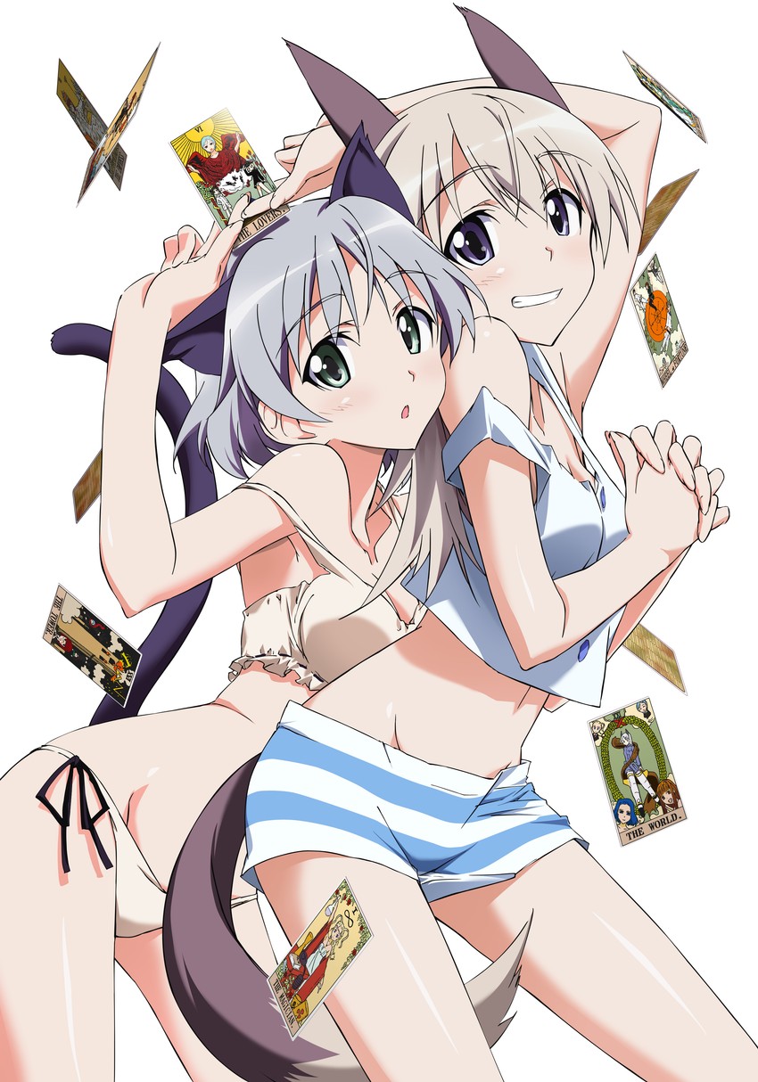 sanya v. litvyak and eila ilmatar juutilainen (world witches series and 1 more) drawn by kurashima_tomoyasu