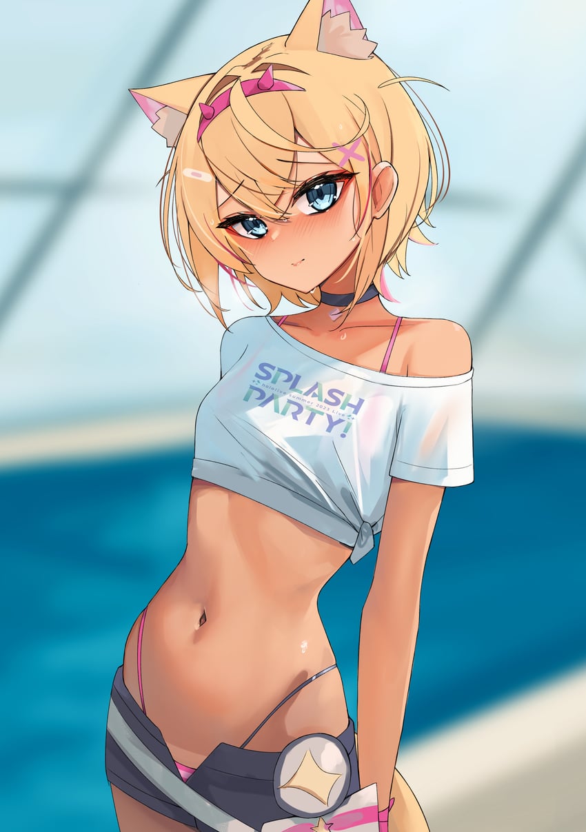 mococo abyssgard (hololive and 1 more) drawn by rifufu