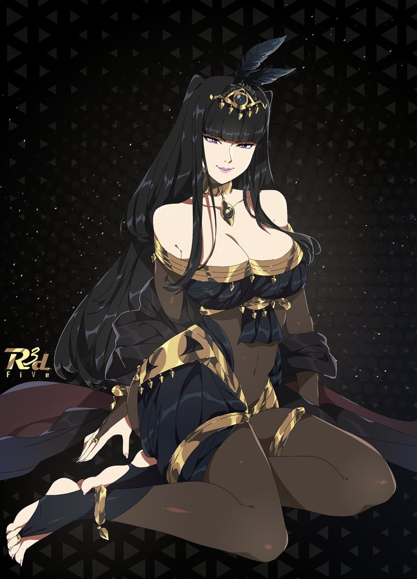 tharja (fire emblem and 2 more) drawn by r3dfive