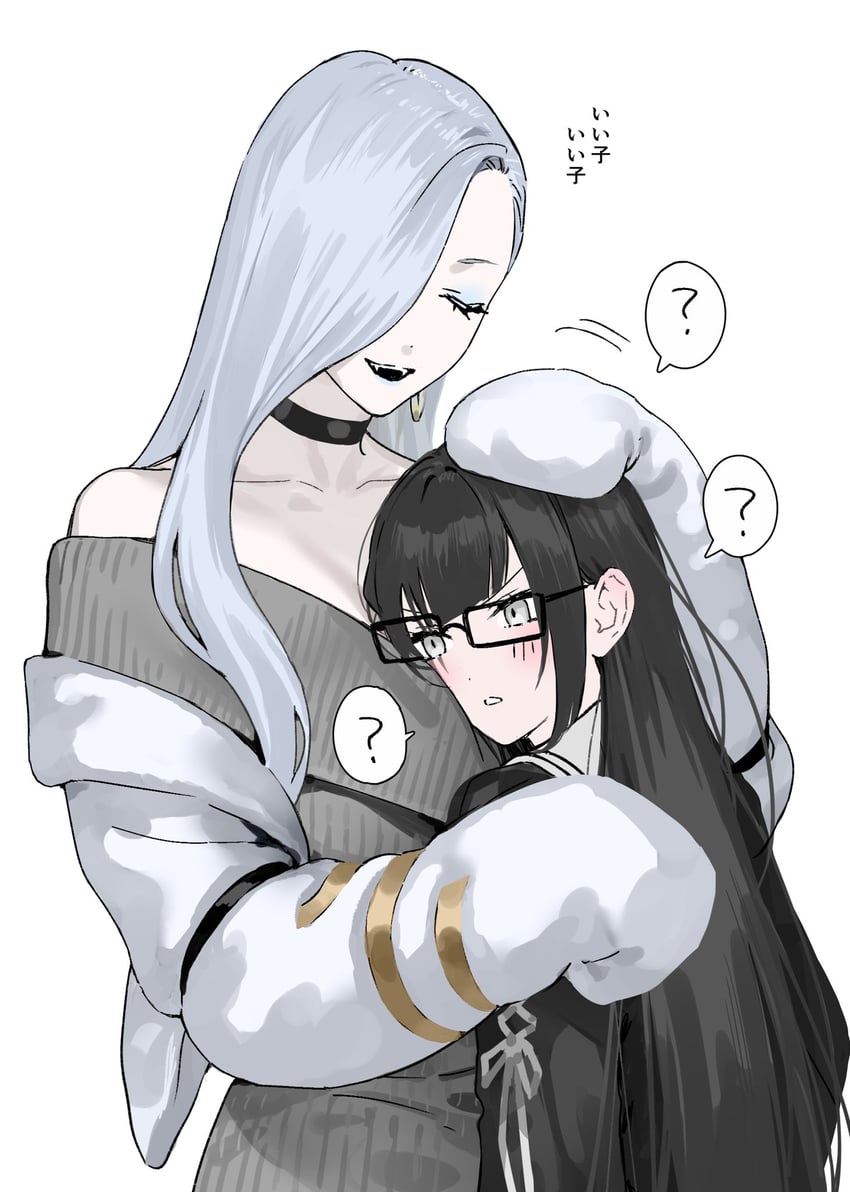 mrs. snake and kurohime (fate and 1 more) drawn by nipi27