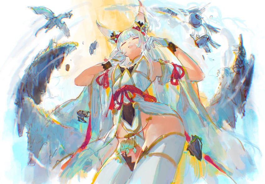 nia (xenoblade chronicles and 1 more) drawn by daible