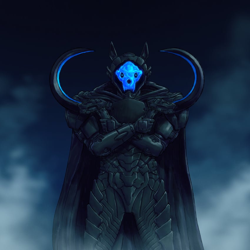 death and skullhacker (original and 4 more) drawn by adi_(adivider)