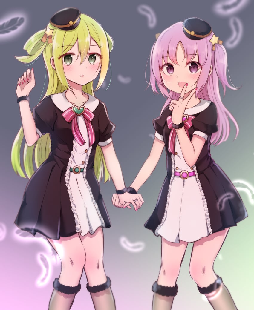 alina gray and misono karin (mahou shoujo madoka magica and 1 more) drawn by na_bia