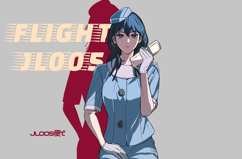 female byleth and shiina ringo (fire emblem and 1 more) drawn by amikoiiko