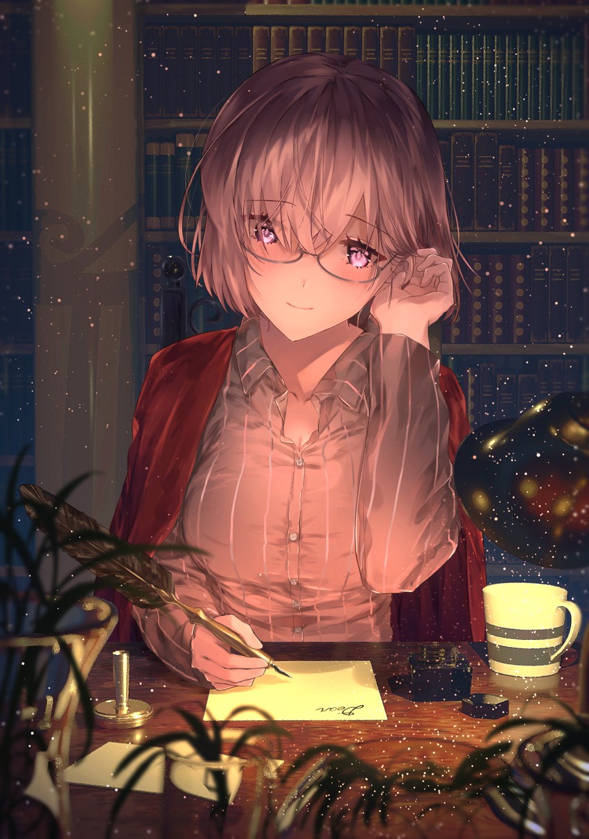 mash kyrielight (fate and 1 more) drawn by minami_leo