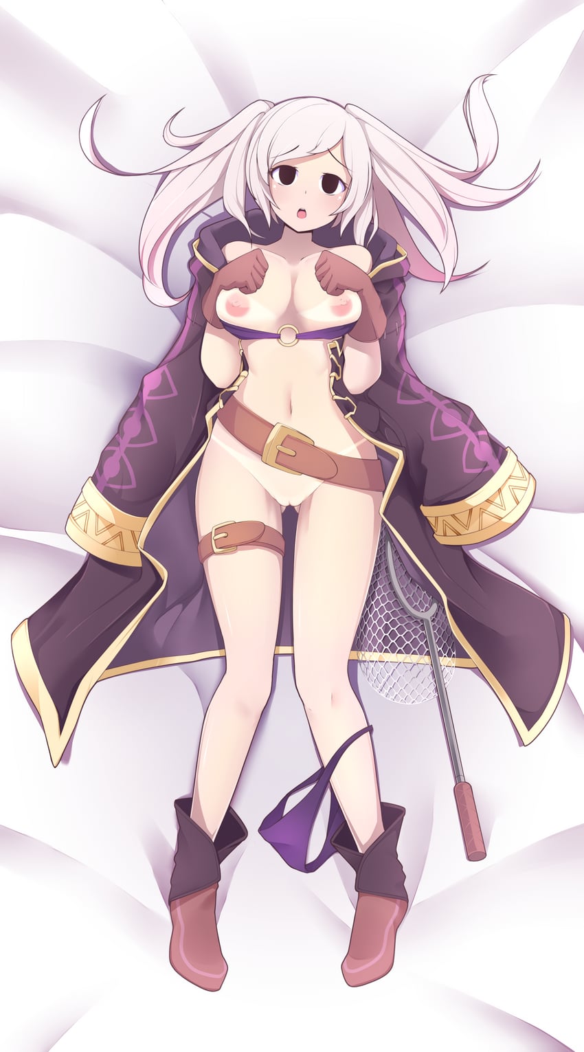 female robin (fire emblem and 2 more) drawn by fizintine